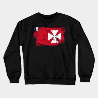 Wallis Island Flag Crewneck Sweatshirt